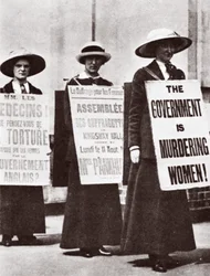 Suffragettes, 1913